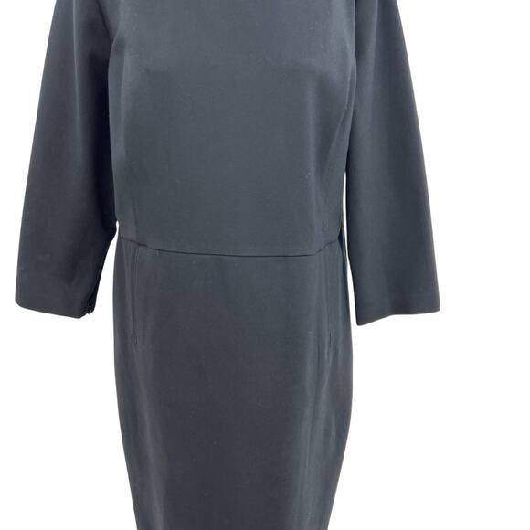 Spanx The Perfect Shift Dress A-line Classic Stretch Ponte Black Plus Size 1X - Picture 5 of 14